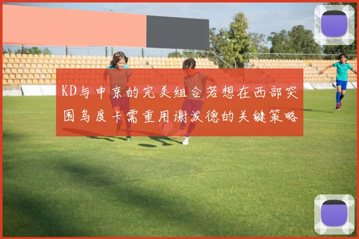 KD与申京的完美组合若想在西部突围乌度卡需重用谢泼德的关键策略